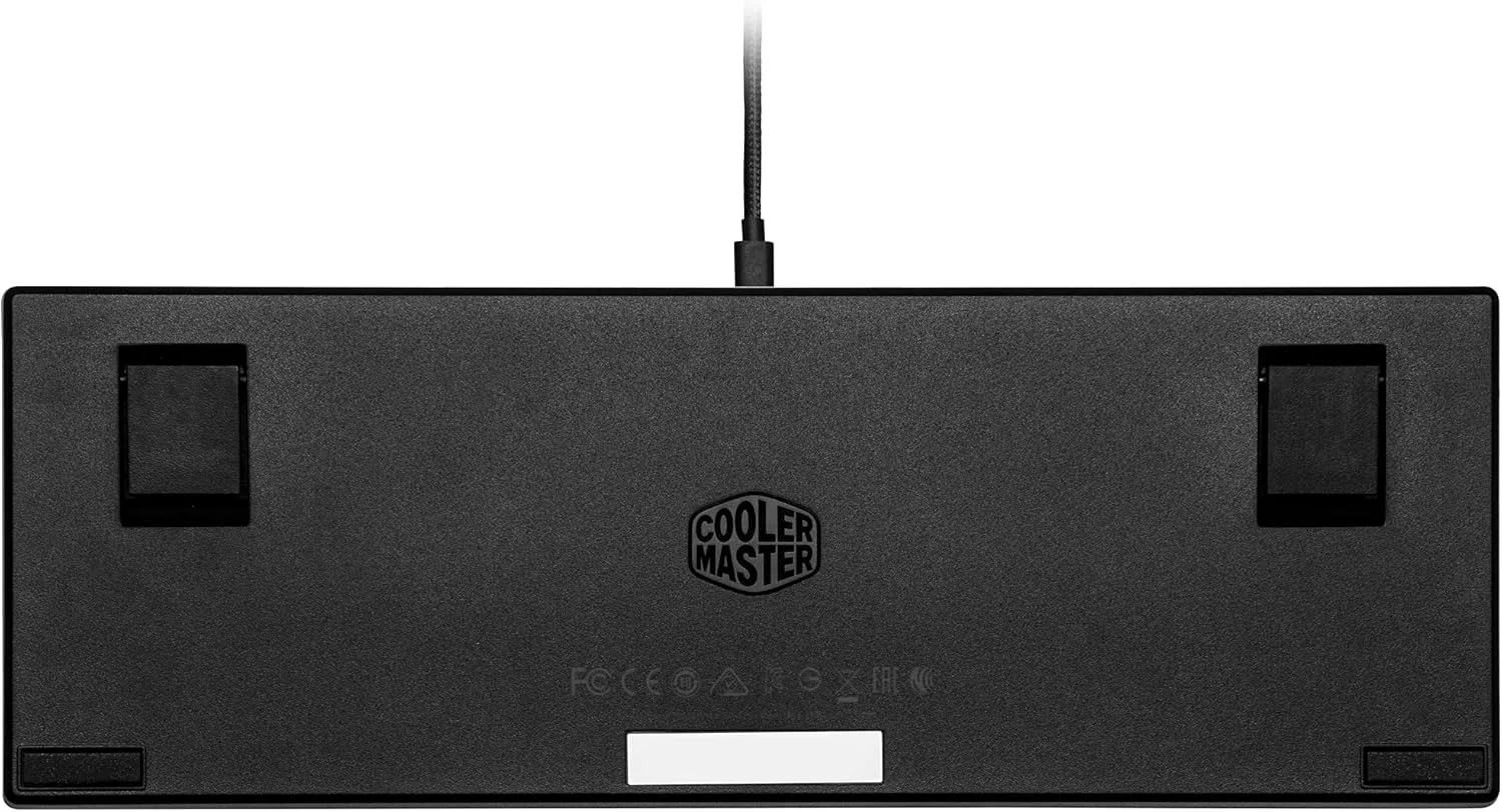 کیبورد گیمینگ کامپکت کولر مستر SK620 مشکی با سوییچ های TTC قرمز