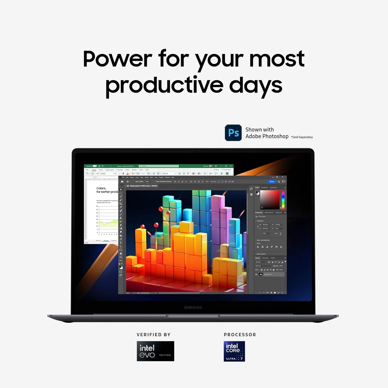 لپ تاپ سامسونگ Galaxy Book4 Pro با صفحه نمایش 14 اینچی، پردازنده Intel Core 7 Ultra، حافظه 512 گیگابایتی، صفحه لمسی 3K AMOLED (2880 x 1800)، امنیت پیشرفته، مدل 2024، NP940XGK-KG1US، خاکستری Moonstone