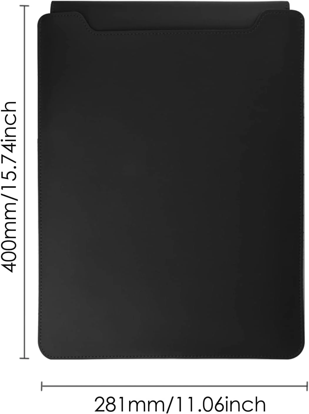 کیف آستینی چرمی لپ تاپ HoYiXi سایز 15 و 16 اینچ با استند قابل تنظیم، سازگار با MacBook Pro 16 2021 و 2019/15.4'' MacBook Pro 15 (A1990 A1707 A1398)/ 15'' Surface Laptop 3، کیف محافظ مشکی کیف آستینی چرمی لپ تاپ HoYiXi سایز 15 و 16 اینچ با استند قابل تنظیم، سازگار با MacBook Pro 16 2021 و 2019/15.4'' MacBook Pro 15 (A1990 A1707 A1398)/ 15'' Surface Laptop 3، کیف محافظ مشکی