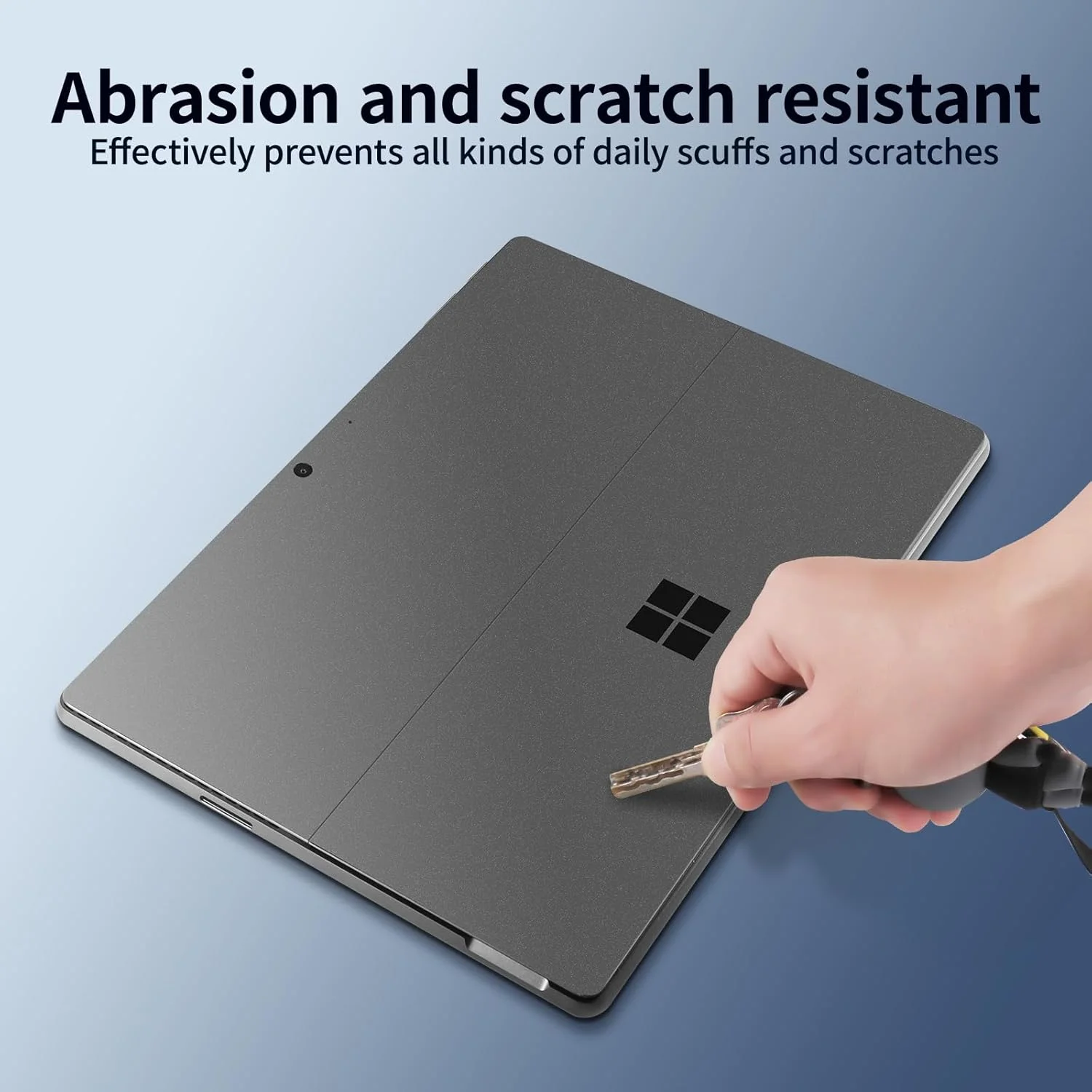 IMMOENUC - برچسب محافظ تبلت برای Microsoft New Surface Pro 11th Edition/Pro 9 مدل 2024، فیلم محافظ پشتی، ضد خش، روکش محافظ لپ تاپ وینیل مقاوم در برابر سایش (شفاف مات) IMMOENUC - برچسب محافظ تبلت برای Microsoft New Surface Pro 11th Edition/Pro 9 مدل 2024، فیلم محافظ پشتی، ضد خش، روکش محافظ لپ تاپ وینیل مقاوم در برابر سایش (شفاف مات)