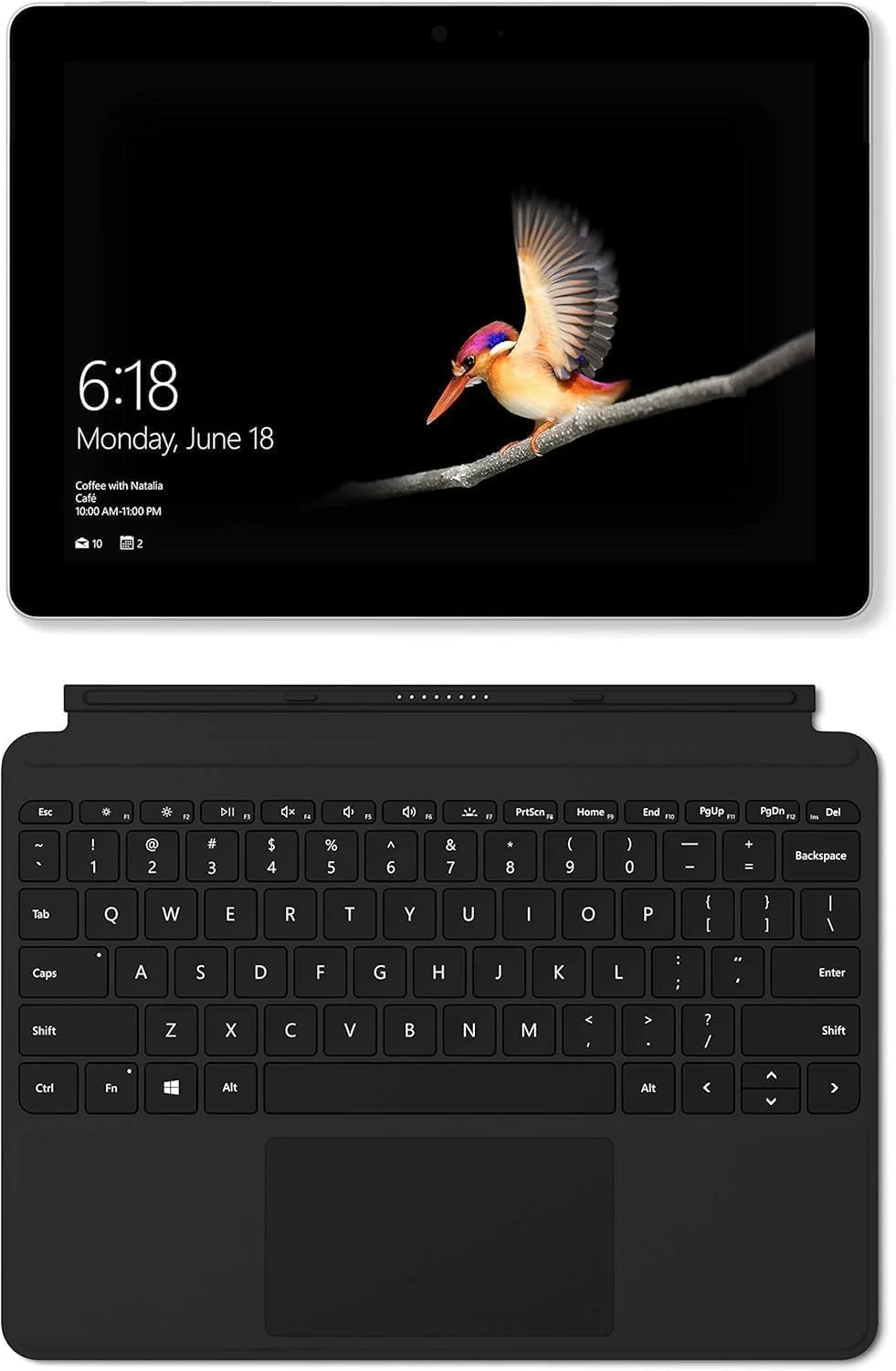 مایکروسافت Surface Go | رم 4 گیگابایت، حافظه SSD 64 گیگابایت | پردازنده Intel Pentium Gold | صفحه نمایش لمسی 10 اینچی به همراه شارژر و کیبورد برای تبلت مایکروسافت Surface (بازسازی شده) مایکروسافت Surface Go | رم 4 گیگابایت، حافظه SSD 64 گیگابایت | پردازنده Intel Pentium Gold | صفحه نمایش لمسی 10 اینچی به همراه شارژر و کیبورد برای تبلت مایکروسافت Surface (بازسازی شده)