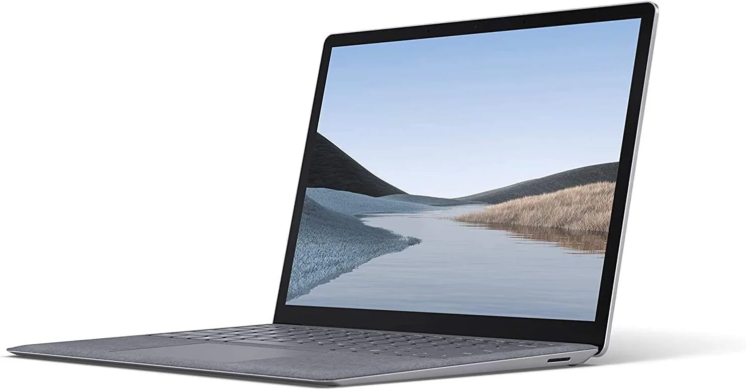 مایکروسافت Surface Laptop 3 | رم 16 گیگابایتی، SSD 256 گیگابایتی | Core i7، نسل دهم | صفحه نمایش لمسی 13.5 اینچی Intel HD Graphics 620 Win 10 پلاتینیوم | شارژر برای Microsoft Surface 3 (بازسازی شده)