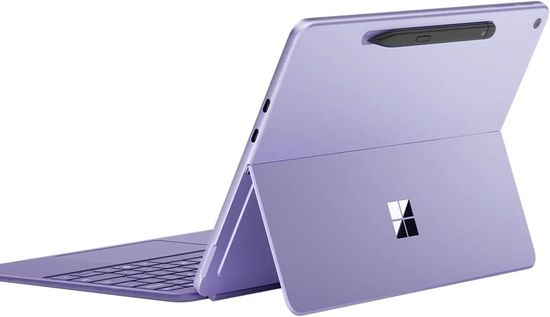 مایکروسافت سرفیس پرو | Copilot+ PC | صفحه نمایش لمسی 12 اینچی LCD | Snapdragon X Plus | حافظه 16 گیگابایتی | فضای ذخیره سازی 512 گیگابایتی | جدیدترین مدل | بنفش