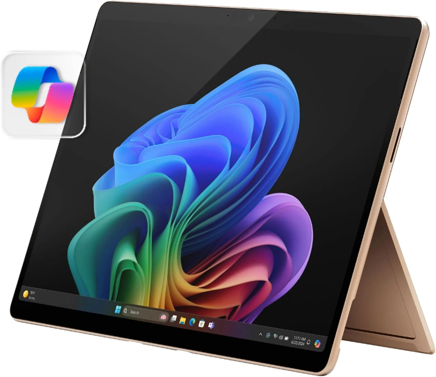 لپ‌تاپ/تبلت 2 در 1 مایکروسافت Surface Pro (2024)، کامپیوتر Copilot+ ویندوز 11، نمایشگر لمسی 13 اینچی، Snapdragon X Plus (10 هسته‌ای)، 16 گیگابایت رم، 512 گیگابایت حافظه، Dune