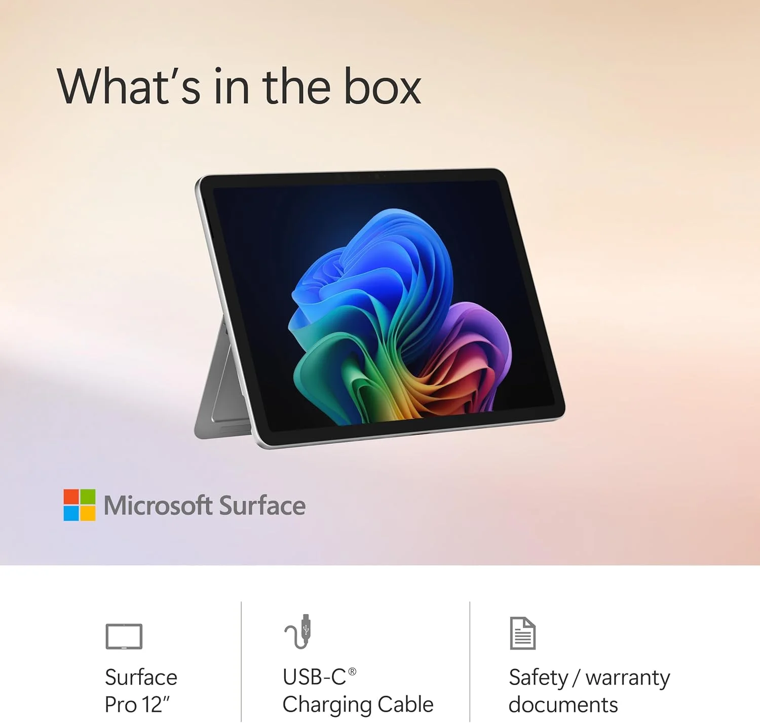 لپ تاپ/تبلت 2 در 1 مایکروسافت Surface Pro (2025)، کامپیوتر Copilot+ ویندوز 11، صفحه نمایش لمسی 12 اینچی، Snapdragon X Plus (8 هسته ای)، 16 گیگابایت رم، 256 گیگابایت حافظه، پلاتینیوم لپ تاپ/تبلت 2 در 1 مایکروسافت Surface Pro (2025)، کامپیوتر Copilot+ ویندوز 11، صفحه نمایش لمسی 12 اینچی، Snapdragon X Plus (8 هسته ای)، 16 گیگابایت رم، 256 گیگابایت حافظه، پلاتینیوم