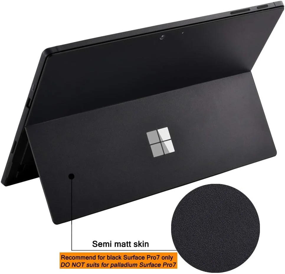 برچسب محافظ بدنه XISICIAO برای سرفیس پرو 7 / پرو 7 پلاس 12.3 اینچی، روکش محافظ لپ تاپ تزئینی فوق العاده نازک از جنس وینیل (مشکی مات) برچسب محافظ بدنه XISICIAO برای سرفیس پرو 7 / پرو 7 پلاس 12.3 اینچی، روکش محافظ لپ تاپ تزئینی فوق العاده نازک از جنس وینیل (مشکی مات)