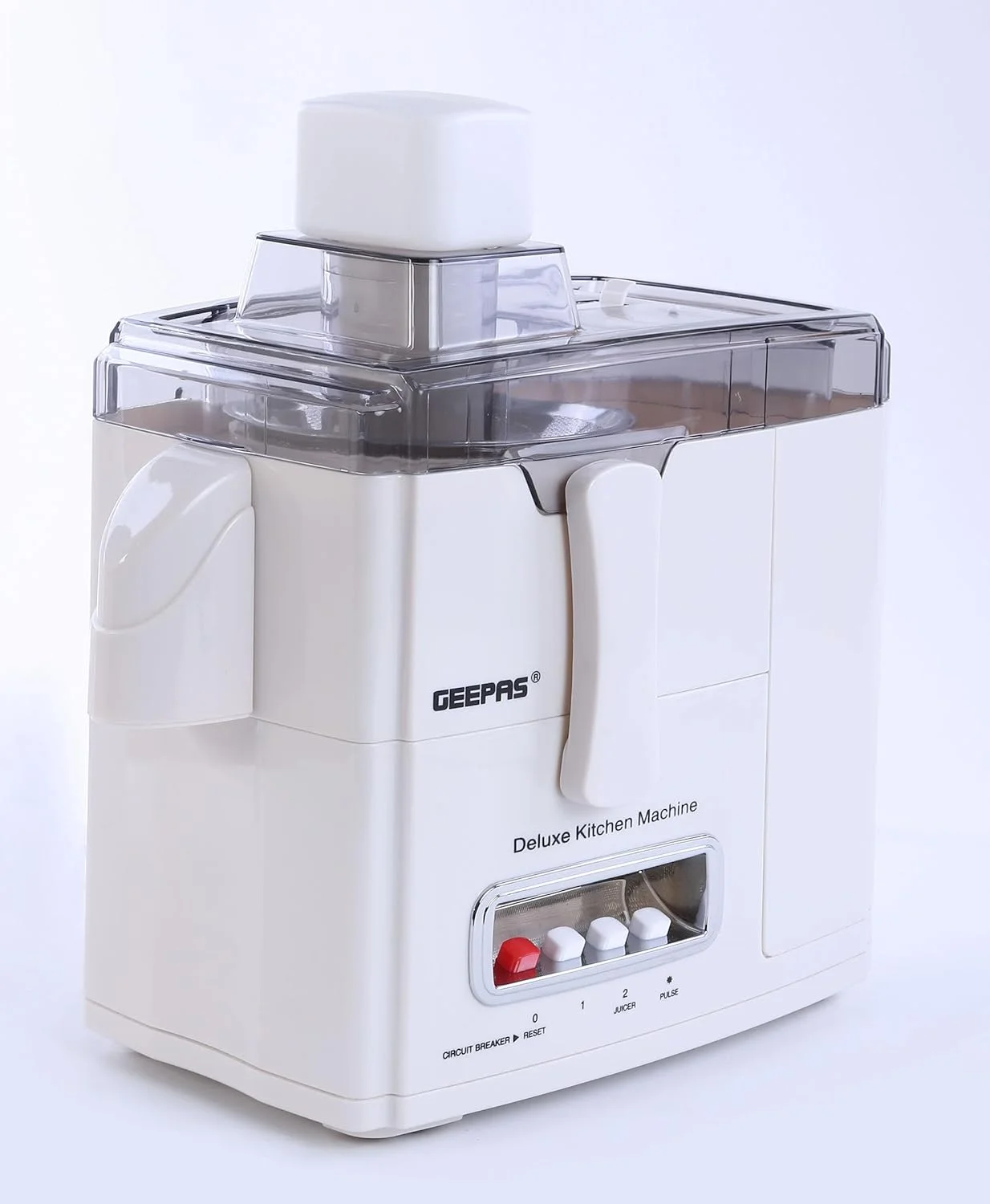 غذاساز و آبمیوه گیری 10 در 1 Geepas GSB1650 با توان 400 وات - مخلوط کن برقی جمع و جور، خردکن و آسیاب | پارچ 1.5 لیتری، عملکرد پالس 2 سرعته برای خرد کردن یخ | 2 سال گارانتی