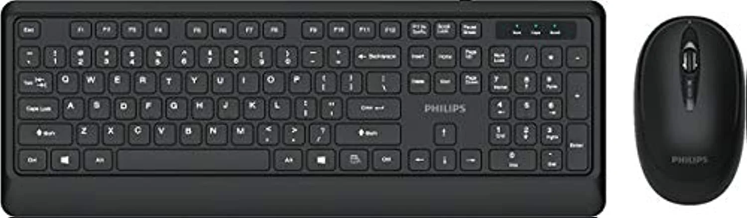 ست کیبورد و ماوس بی سیم فیلیپس مدل SPT6394، C394