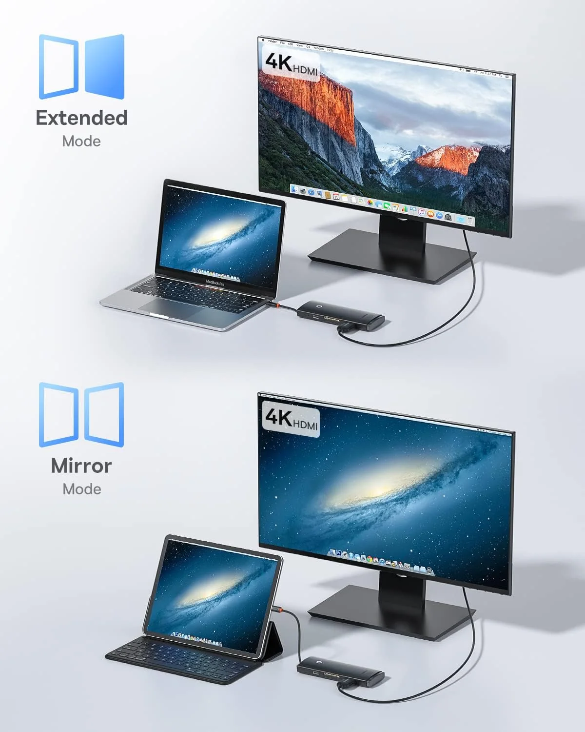 هاب چند پورت USB C بیسوس، دانگل USB C با HDMI 4K، پورت PD 100W، 2 پورت USB 3.0، اسلات کارت SD/TF، داک 6 در 1 باریک USB C برای MacBook Pro، iPad Mini، Dell، HP، Surface و سایر دستگاه های USB C هاب چند پورت USB C بیسوس، دانگل USB C با HDMI 4K، پورت PD 100W، 2 پورت USB 3.0، اسلات کارت SD/TF، داک 6 در 1 باریک USB C برای MacBook Pro، iPad Mini، Dell، HP، Surface و سایر دستگاه های USB C