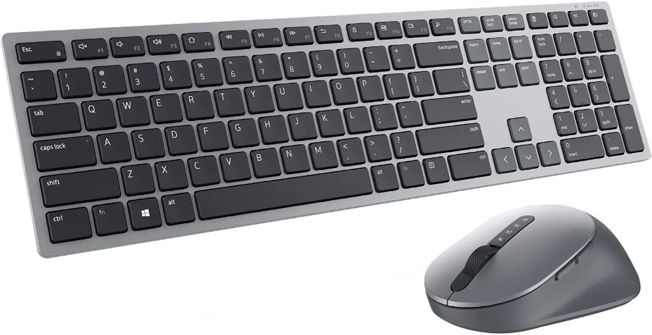 کیبورد و ماوس بی‌سیم چند دستگاهه Dell Premier - مدل KM7321W