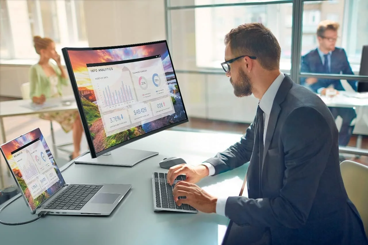 کیبورد و ماوس بی‌سیم چند دستگاهه Dell Premier - مدل KM7321W