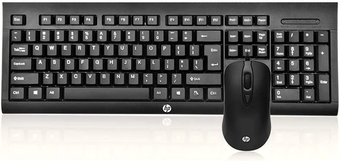 کیبورد و ماوس گیمینگ HP مدل km100 | 1QW64AA