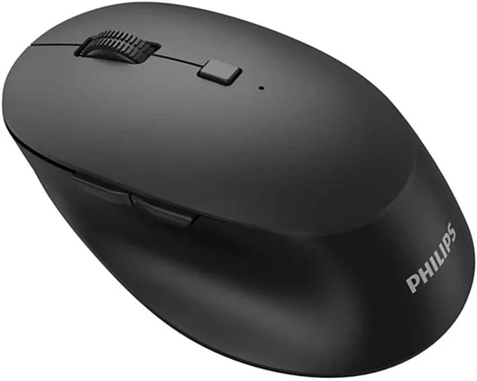 موس بی سیم فیلیپس SPK7607، 2.4 گیگاهرتز + BT3.0 + BT5.0 - مشکی موس بی سیم فیلیپس SPK7607، 2.4 گیگاهرتز + BT3.0 + BT5.0 - مشکی