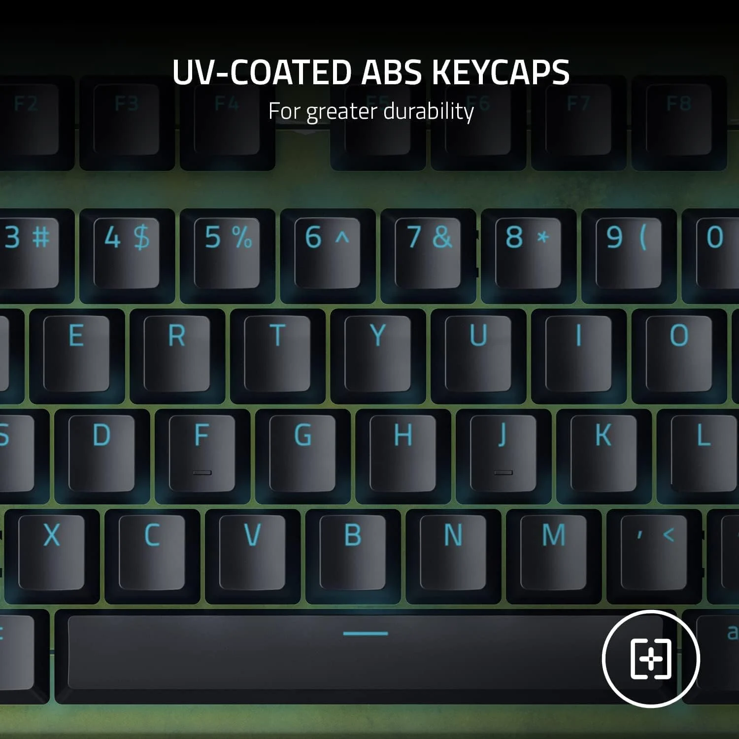 کیبورد گیمینگ مکانیکی Razer BlackWidow V3: سوییچ‌های مکانیکی سبز - لمسی و کلیکی - نورپردازی Chroma RGB - فرم فاکتور جمع و جور - ماکروهای قابل برنامه ریزی - Halo Infinite