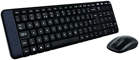 کیبورد و ماوس بی سیم لاجیتک مدل Mk220 انگلیسی/عربی