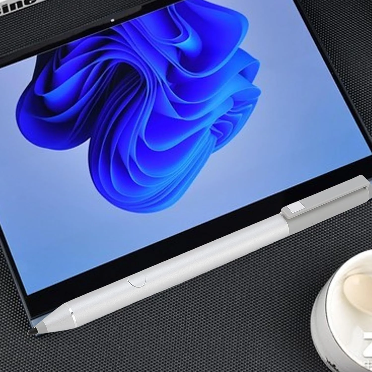 قلم استایلوس سوراندی برای Envy X360 Pavilion X360، قلم اکتیو MPP 2.0 با قابلیت تشخیص زاویه و 4096 سطح حساسیت به فشار، رد کف دست، اتصال مغناطیسی، شارژ سریع Type C