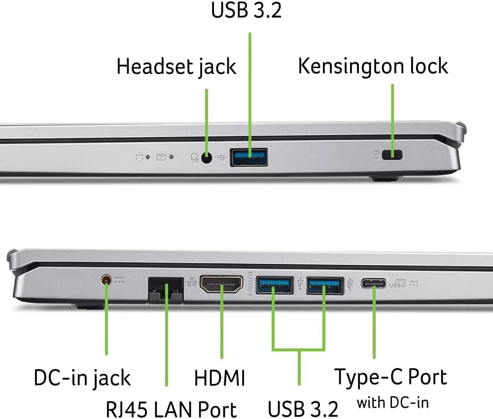 لپ تاپ ایسر Aspire Go 15 مجهز به هوش مصنوعی، صفحه نمایش 15.6 اینچی FHD (1920 x 1080) IPS، پردازنده AMD Ryzen 7 5825U، گرافیک AMD Radeon، رم 16 گیگابایتی DDR4، حافظه SSD 512 گیگابایتی PCIe Gen4، Wi-Fi 6، ویندوز 11 هوم، AG15-42P-R3NB لپ تاپ ایسر Aspire Go 15 مجهز به هوش مصنوعی، صفحه نمایش 15.6 اینچی FHD (1920 x 1080) IPS، پردازنده AMD Ryzen 7 5825U، گرافیک AMD Radeon، رم 16 گیگابایتی DDR4، حافظه SSD 512 گیگابایتی PCIe Gen4، Wi-Fi 6، ویندوز 11 هوم، AG15-42P-R3NB