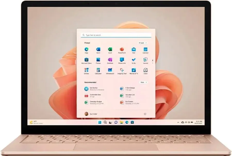 مایکروسافت سرفیس لپ تاپ 5 بازسازی شده | پردازنده نسل 12 اینتل Core i5 | رم 8 گیگابایت SSD 512 گیگابایت | صفحه نمایش لمسی 13.3 اینچی گرافیک Intel Iris Xe | رزگلد | شارژر اصلی | ارتقا یافته | بازسازی شده مایکروسافت سرفیس لپ تاپ 5 بازسازی شده | پردازنده نسل 12 اینتل Core i5 | رم 8 گیگابایت SSD 512 گیگابایت | صفحه نمایش لمسی 13.3 اینچی گرافیک Intel Iris Xe | رزگلد | شارژر اصلی | ارتقا یافته | بازسازی شده