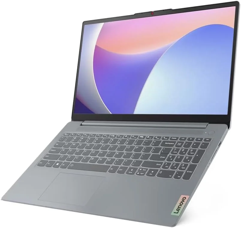 لپ تاپ لنوو IdeaPad Slim 3 15IRU8، صفحه نمایش 15.6 اینچی FHD، پردازنده Intel I3-1315U، رم 8 گیگابایتی، حافظه SSD 256 گیگابایتی، گرافیک یکپارچه Intel UHD، ویندوز 11، خاکستری قطبی [82X70047AX]