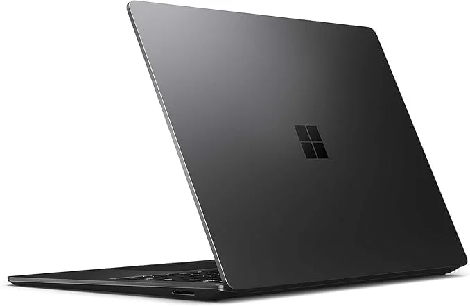 مایکروسافت Surface Laptop 4 | صفحه نمایش لمسی 13.5 اینچی | پردازنده Intel Core i5 نسل 11، رم 16 گیگابایتی، SSD 512 گیگابایتی | ویندوز 10 پرو | رنگ مشکی (بازسازی شده)