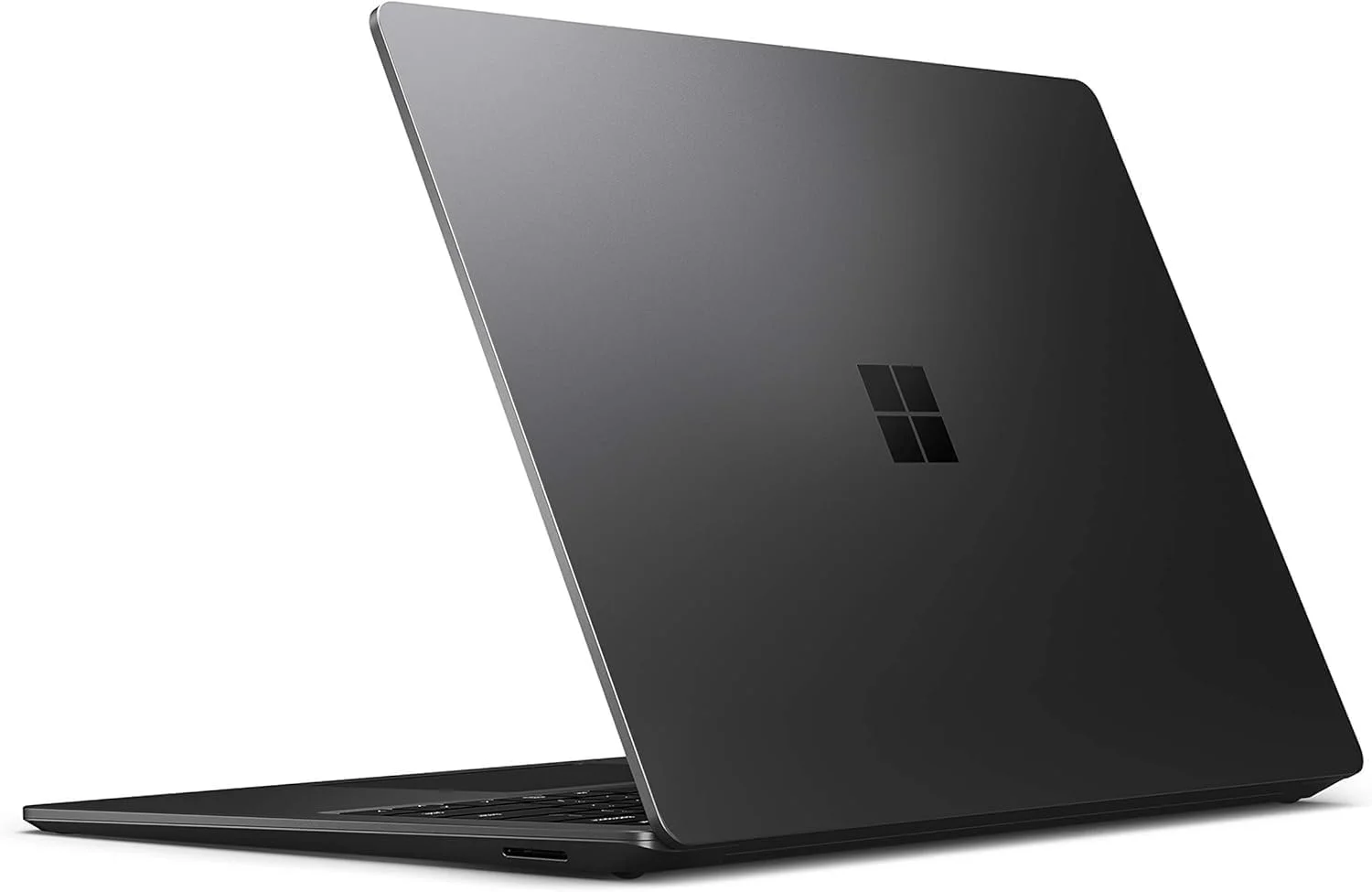 مایکروسافت Surface Laptop 4 | صفحه نمایش لمسی 13.5 اینچی | پردازنده Intel Core i7 نسل 11، رم 16 گیگابایتی، SSD 512 گیگابایتی | ویندوز 10 پرو | رنگ مشکی (بازسازی شده)