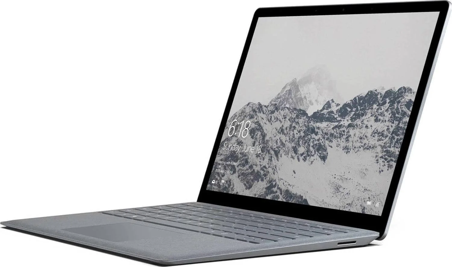 لپ تاپ مایکروسافت Surface (بازسازی شده) پردازنده Intel Core i5 نسل 7 رم 8 گیگابایت حافظه SSD 256 گیگابایت ویندوز 10 پلاتینیوم