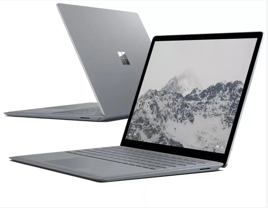 لپ تاپ مایکروسافت Surface (بازسازی شده) پردازنده Intel Core i5 نسل 7 رم 8 گیگابایت حافظه SSD 256 گیگابایت ویندوز 10 پلاتینیوم