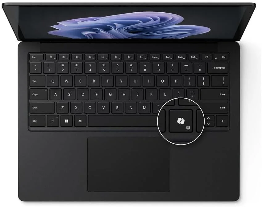 لپ تاپ لمسی 13.5 اینچی Microsoft Surface Laptop 6 - پردازنده Intel Core i5 - رم 16 گیگابایتی - حافظه SSD 256 گیگابایتی - کیبورد انگلیسی - مشکی لپ تاپ لمسی 13.5 اینچی Microsoft Surface Laptop 6 - پردازنده Intel Core i5 - رم 16 گیگابایتی - حافظه SSD 256 گیگابایتی - کیبورد انگلیسی - مشکی