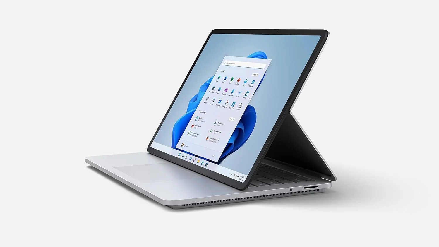 لپ تاپ استودیو مایکروسافت سرفیس با صفحه نمایش 14 اینچی Pixelsense / پردازنده Intel I5-11300H / رم 16 گیگابایتی / اس اس دی 256 گیگابایتی / ویندوز 11 هوم / پلاتینیوم - [Thr-00013]
