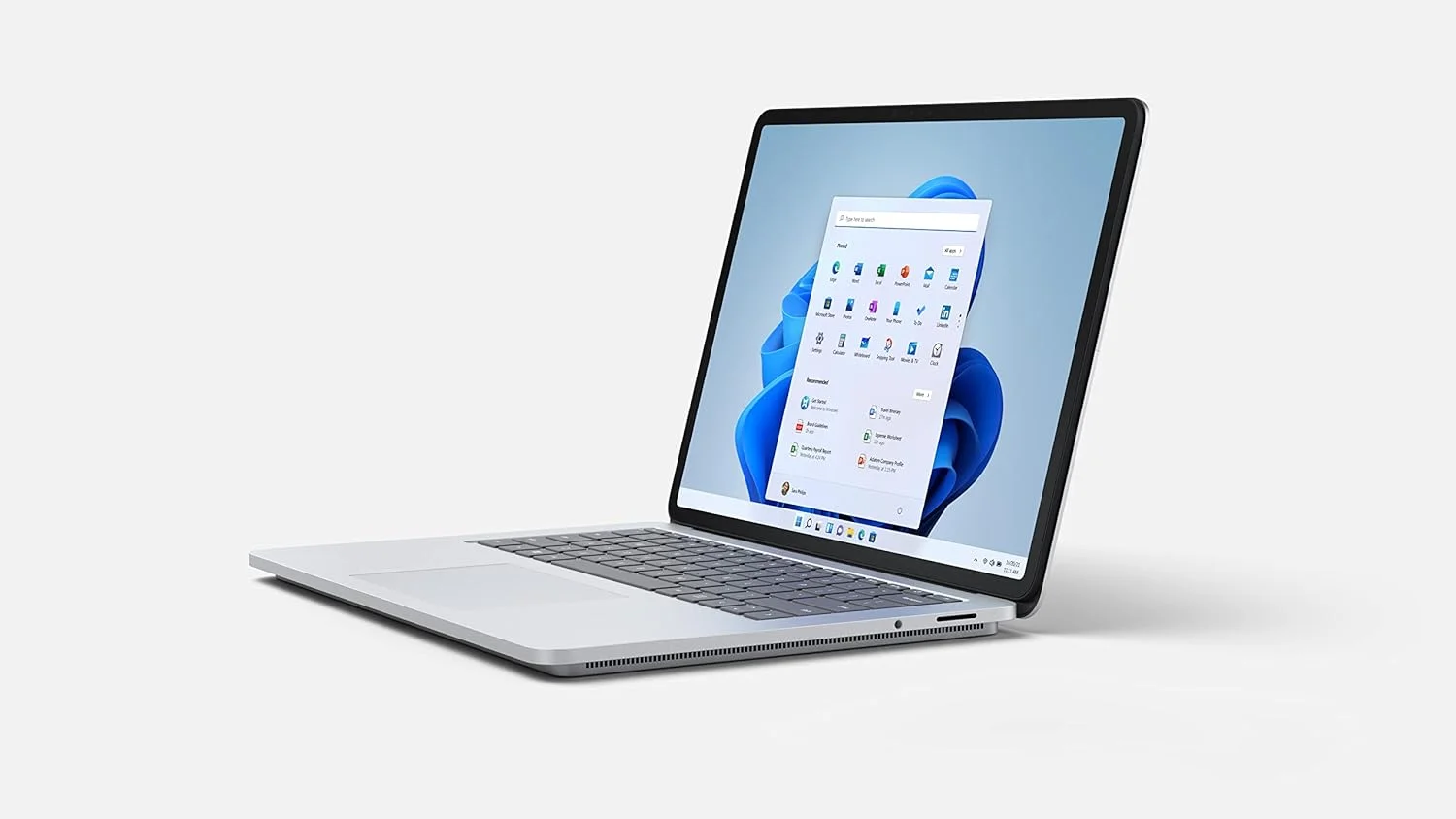 لپ تاپ استودیو مایکروسافت سرفیس با صفحه نمایش 14 اینچی Pixelsense / پردازنده Intel I5-11300H / رم 16 گیگابایتی / اس اس دی 256 گیگابایتی / ویندوز 11 هوم / پلاتینیوم - [Thr-00013]