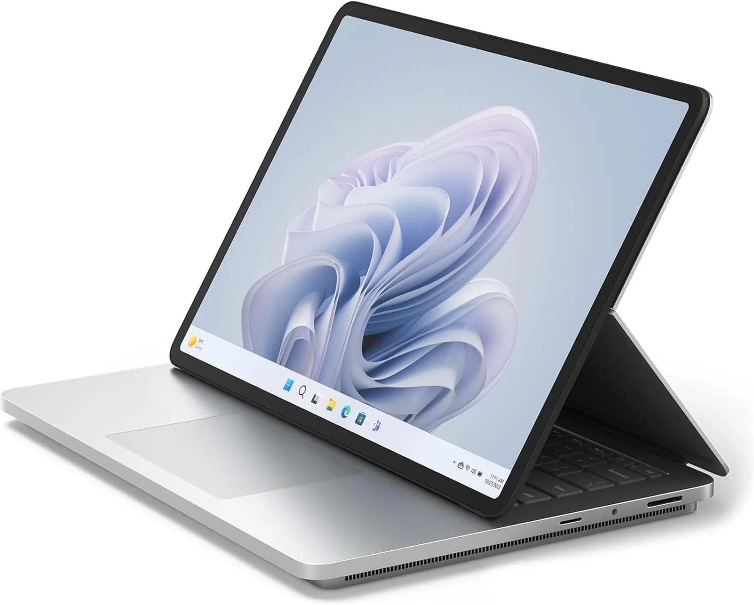 لپ تاپ استودیو سرفیس مایکروسافت 2 - پردازنده نسل سیزدهم اینتل Core i7 / رم 32 گیگابایت / SSD 1 ترابایت / گرافیک Nvidia Geforce RTX 4050 / پلاتینیوم / Z1I-00015 / صفحه کلید انگلیسی / نسخه بین المللی - 1 سال گارانتی