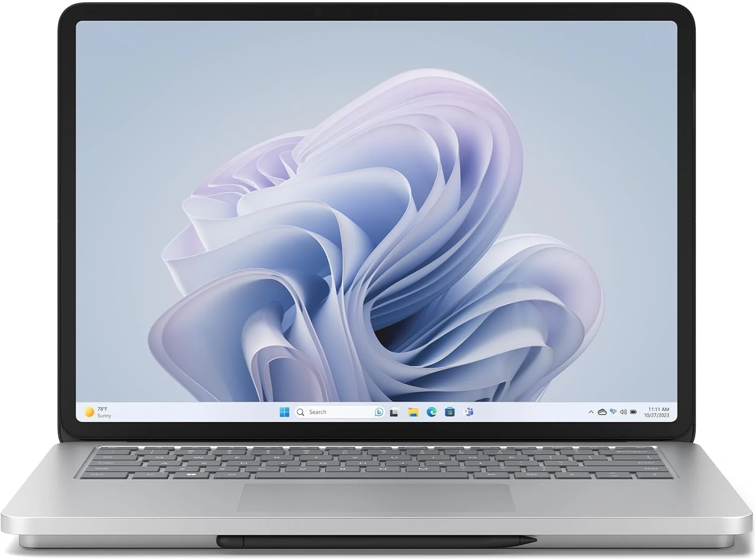 لپ تاپ استودیو سرفیس مایکروسافت 2 - پردازنده نسل سیزدهم اینتل Core i7 / رم 32 گیگابایت / SSD 1 ترابایت / گرافیک Nvidia Geforce RTX 4050 / پلاتینیوم / Z1I-00015 / صفحه کلید انگلیسی / نسخه بین المللی - 1 سال گارانتی