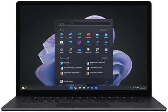 لپ تاپ مایکروسافت Surface Laptop 5 بازسازی شده | پردازنده Intel Core i7 نسل 12 | رم 16 گیگابایت SSD 512 گیگابایت | نوت بوک لمسی 13.5 اینچی | ویندوز 11 پرو | شارژر اصلی | ارتقا یافته | بازسازی شده