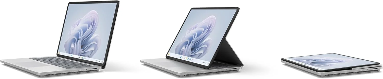 مایکروسافت Surface Laptop Studio 2 (پلاتینیوم) | لپ تاپ لمسی 14.4 اینچی | Intel Core i7 (نسل 13) | Windows 11 Home | نسخه انگلستان (NVIDIA GeForce RTX 4050، 512 گیگابایت SSD + 16 گیگابایت رم) مایکروسافت Surface Laptop Studio 2 (پلاتینیوم) | لپ تاپ لمسی 14.4 اینچی | Intel Core i7 (نسل 13) | Windows 11 Home | نسخه انگلستان (NVIDIA GeForce RTX 4050، 512 گیگابایت SSD + 16 گیگابایت رم)