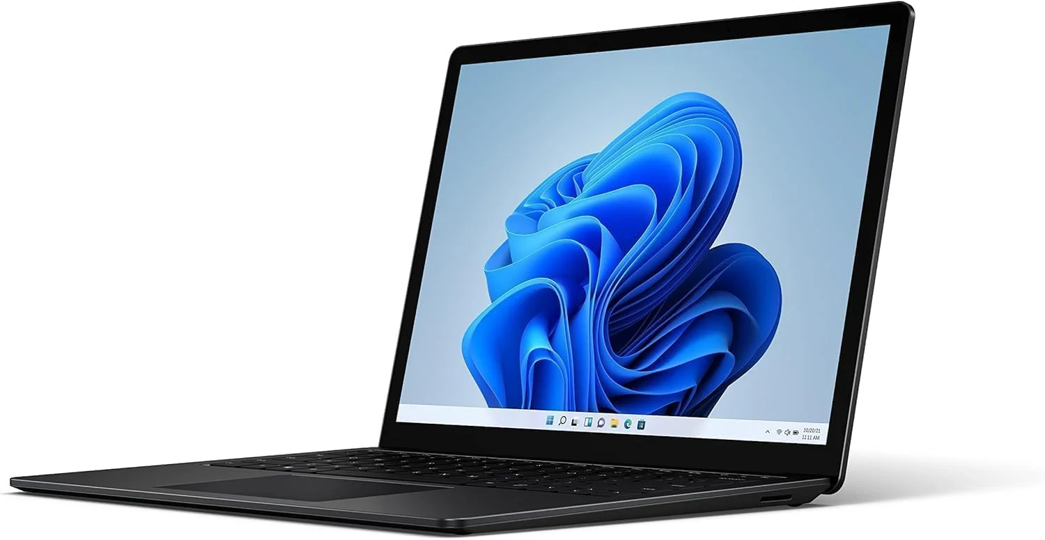 مایکروسافت Surface Laptop 4 | پردازنده Intel Core i7 نسل 11 | رم 16 گیگابایت SSD 256 گیگابایت | صفحه نمایش لمسی 13.5 اینچی Windows 10 Pro | شارژر برای Microsoft Surface (بازسازی شده)