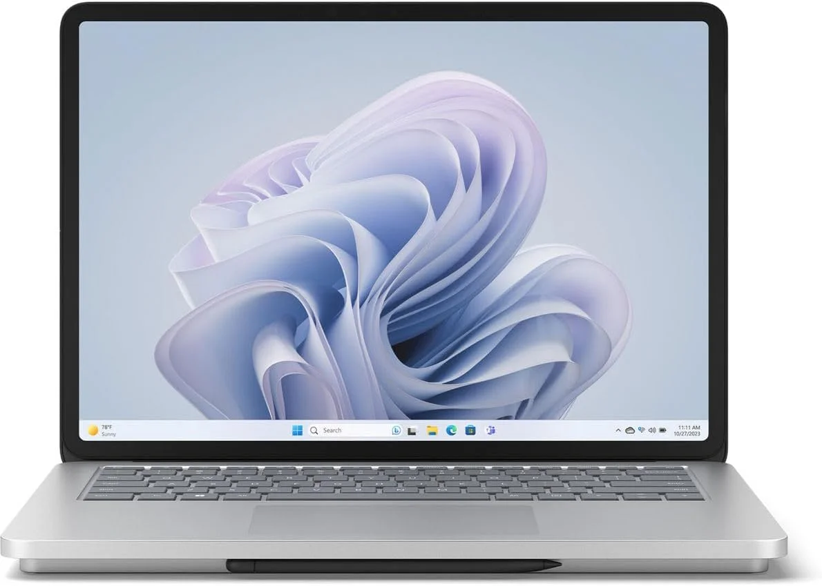 لپ تاپ استودیو 2 مایکروسافت سرفیس با صفحه نمایش لمسی 14.4 اینچی (اسلایدر شناور) 2 در 1 - پردازنده Intel Core i7 - پلتفرم Intel Evo - 64 گیگابایت رم - 2 ترابایت SSD - کیبورد انگلیسی - پلاتینیوم لپ تاپ استودیو 2 مایکروسافت سرفیس با صفحه نمایش لمسی 14.4 اینچی (اسلایدر شناور) 2 در 1 - پردازنده Intel Core i7 - پلتفرم Intel Evo - 64 گیگابایت رم - 2 ترابایت SSD - کیبورد انگلیسی - پلاتینیوم