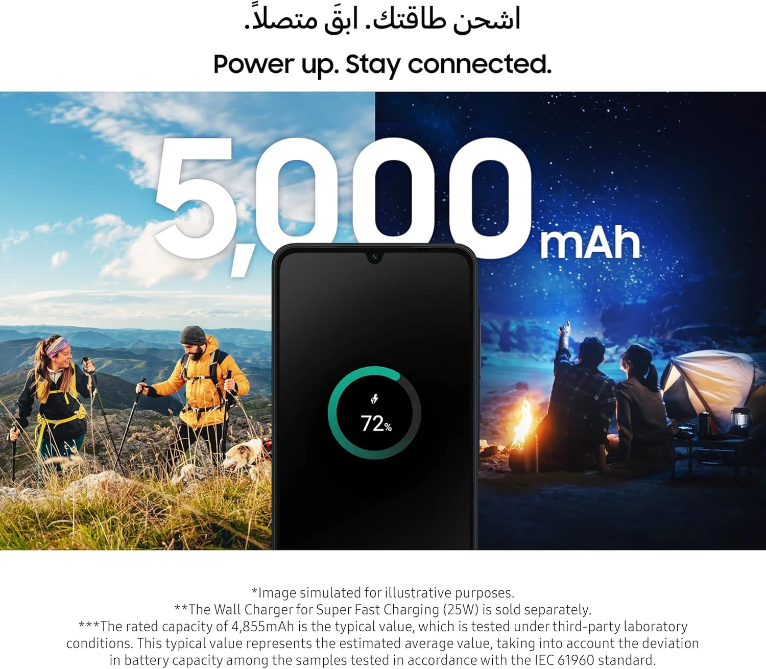 گوشی موبایل سامسونگ گلکسی A06 LTE، گوشی هوشمند اندروید، موبایل دو سیم کارت، 4 گیگابایت رم، 64 گیگابایت حافظه داخلی، مشکی (نسخه امارات)