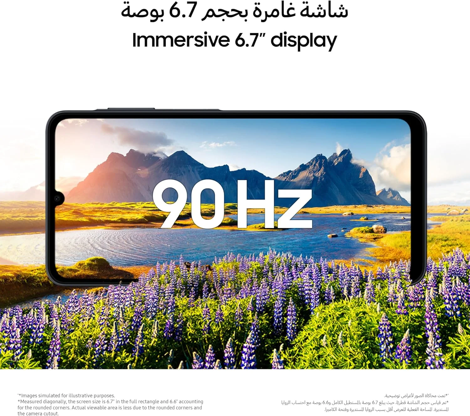 گوشی موبایل سامسونگ گلکسی A07 LTE، اندروید، حافظه 64 گیگابایت، رم 4 گیگابایت، مشکی، 6 آپدیت سیستم عامل، صفحه نمایش بزرگ، پردازنده 6 نانومتری (نسخه امارات)