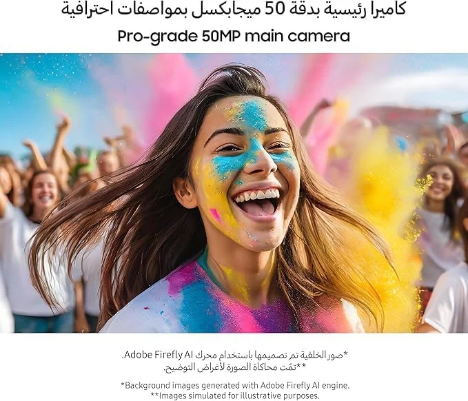گوشی موبایل سامسونگ Galaxy A06 دو سیم کارت مشکی 4 گیگابایت رم 128 گیگابایت - نسخه خاورمیانه