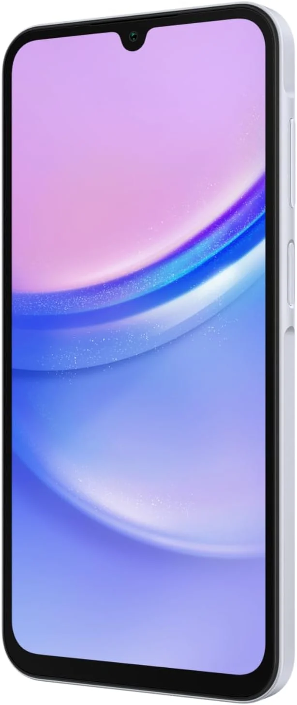 گوشی موبایل سامسونگ گلکسی A15 LTE، گوشی هوشمند اندروید، موبایل دو سیم کارت، 6 گیگابایت رم، 128 گیگابایت حافظه داخلی، آبی روشن (نسخه امارات)