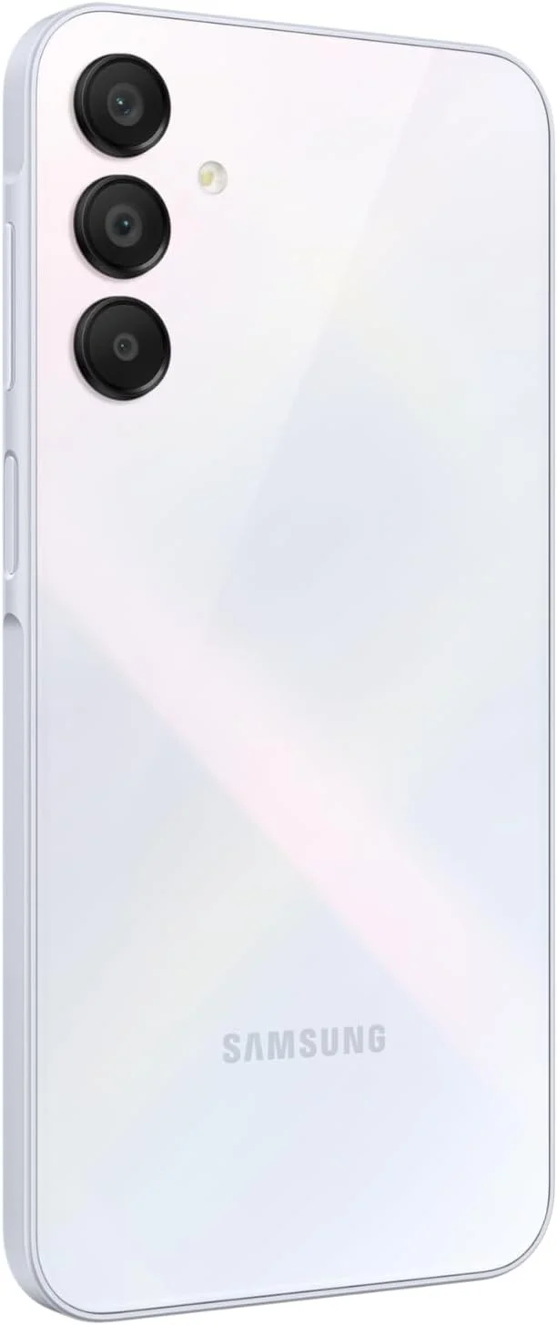 گوشی موبایل سامسونگ گلکسی A15 LTE، گوشی هوشمند اندروید، موبایل دو سیم کارت، 6 گیگابایت رم، 128 گیگابایت حافظه داخلی، آبی روشن (نسخه امارات)