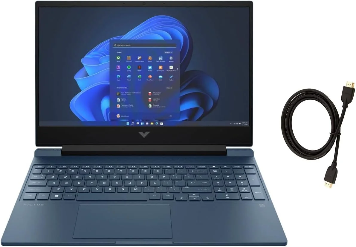 لپ تاپ گیمینگ ممتاز HP Victus 15.6 اینچی 144 هرتز FHD IPS | نسل سیزدهم پردازنده Intel Core i5-13420H | رم 16 گیگابایتی | SSD 1024 گیگابایتی | NVIDIA GeForce RTX 3050 | کیبورد با نور پس زمینه | ویندوز 11 هوم | همراه با کابل HDMI