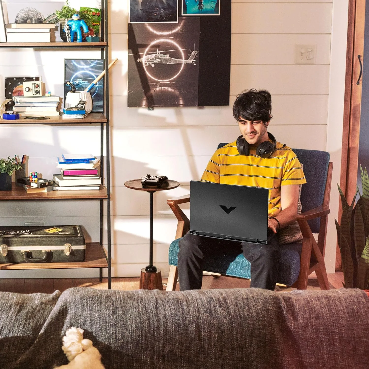 لپ تاپ 15.6 اینچی HP Victus، صفحه نمایش FHD 144 هرتز، پردازنده Intel Core i5-12450H، رم 8 گیگابایتی، SSD 512 گیگابایتی، کارت گرافیک NVIDIA GeForce RTX 2050 (4 گیگابایت اختصاصی)، ویندوز 11 هوم، 15-fa1029nr (2024) لپ تاپ 15.6 اینچی HP Victus، صفحه نمایش FHD 144 هرتز، پردازنده Intel Core i5-12450H، رم 8 گیگابایتی، SSD 512 گیگابایتی، کارت گرافیک NVIDIA GeForce RTX 2050 (4 گیگابایت اختصاصی)، ویندوز 11 هوم، 15-fa1029nr (2024)