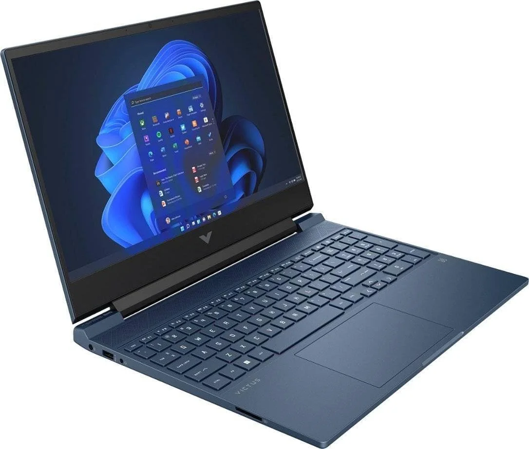 لپ تاپ گیمینگ 15.6 اینچی HP Victus FHD 144Hz، پردازنده Core i7-13700H، کارت گرافیک NVIDIA GeForce RTX 4050 6GB، رم 32 گیگابایتی، SSD 1 ترابایتی، کیبورد با نور پس زمینه، بلوتوث، HDMI، وب کم، ویندوز 11 هوم، آبی (ارتقا یافته) لپ تاپ گیمینگ 15.6 اینچی HP Victus FHD 144Hz، پردازنده Core i7-13700H، کارت گرافیک NVIDIA GeForce RTX 4050 6GB، رم 32 گیگابایتی، SSD 1 ترابایتی، کیبورد با نور پس زمینه، بلوتوث، HDMI، وب کم، ویندوز 11 هوم، آبی (ارتقا یافته)