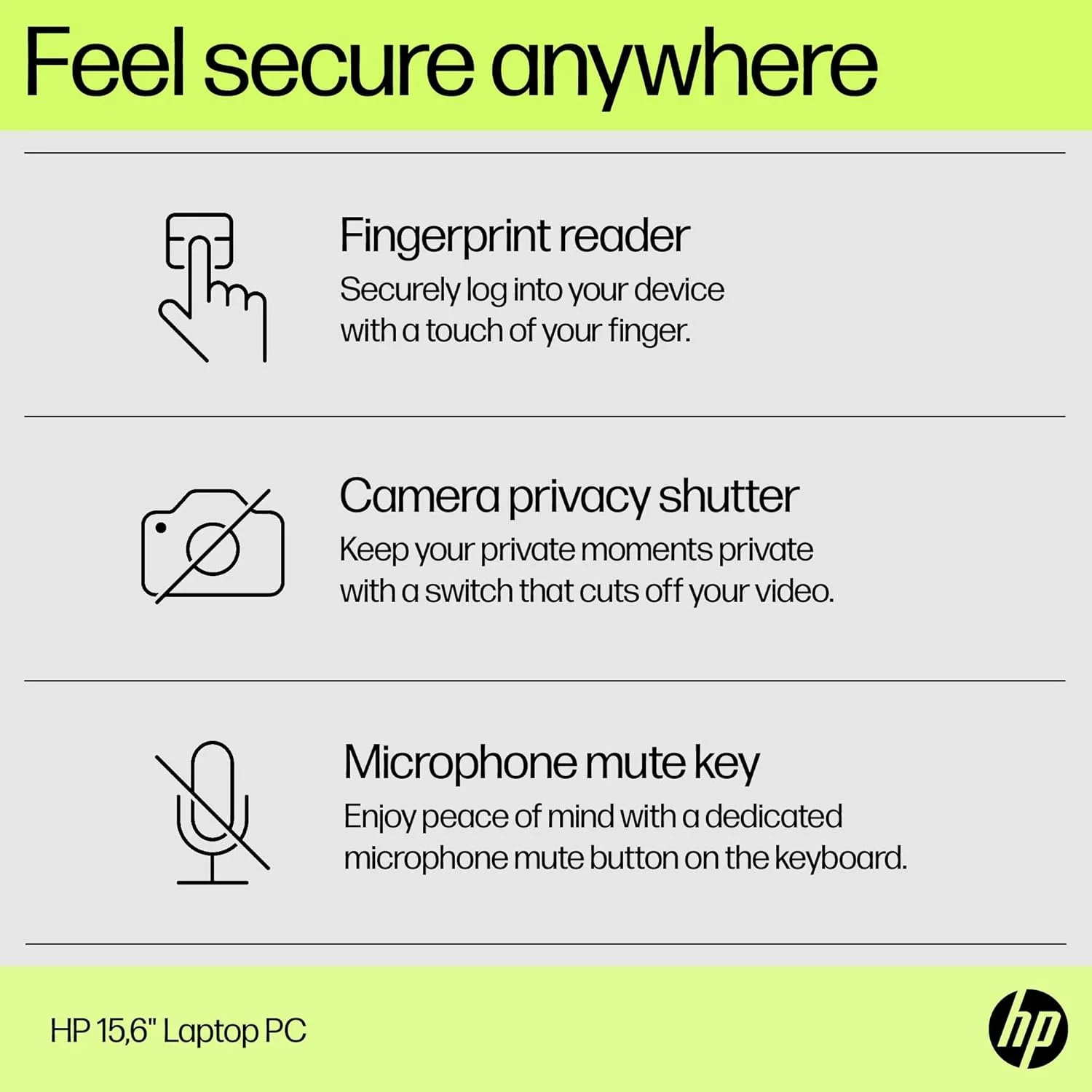لپ تاپ HP 15-fd0050ne، صفحه نمایش 15.6 اینچی FHD، پردازنده نسل سیزدهم Intel® Core™ i5، رم 8 گیگابایتی، حافظه SSD 512 گیگابایتی، کارت گرافیک 2 گیگابایتی NVIDIA® GeForce® MX570، ویندوز 11 هوم، صفحه کلید انگلیسی-عربی، نقره ای طبیعی - [9P2X1EA]