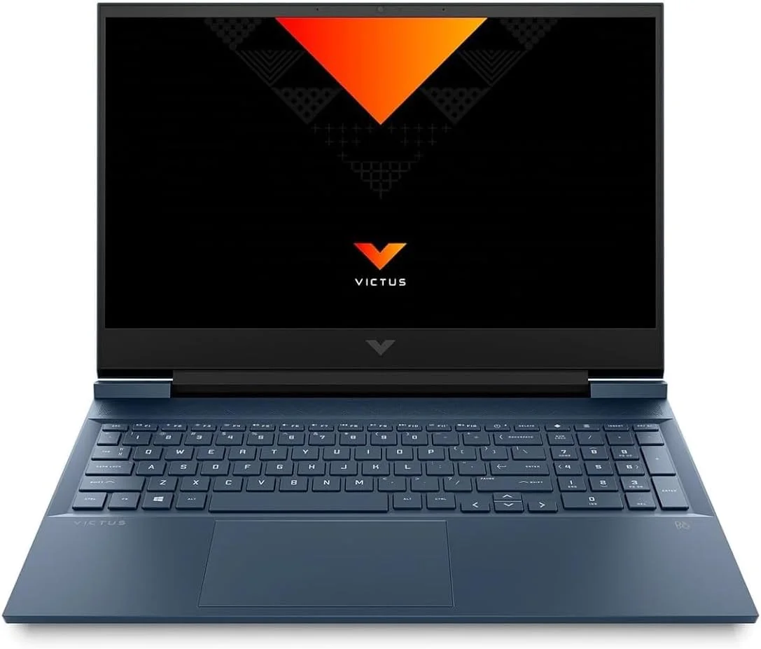 لپ تاپ گیمینگ HP Victus 15 مدل 2023، پردازنده Intel Core i7-13700H تا 5.0 گیگاهرتز، 16 گیگابایت رم DDR4، 512 گیگابایت SSD، گرافیک 6 گیگابایتی RTX 3050، صفحه نمایش 15.6 اینچی FHD/IPS/144HZ، ویندوز 11 هوم، آبی، نسخه امارات (ارتقا یافته)