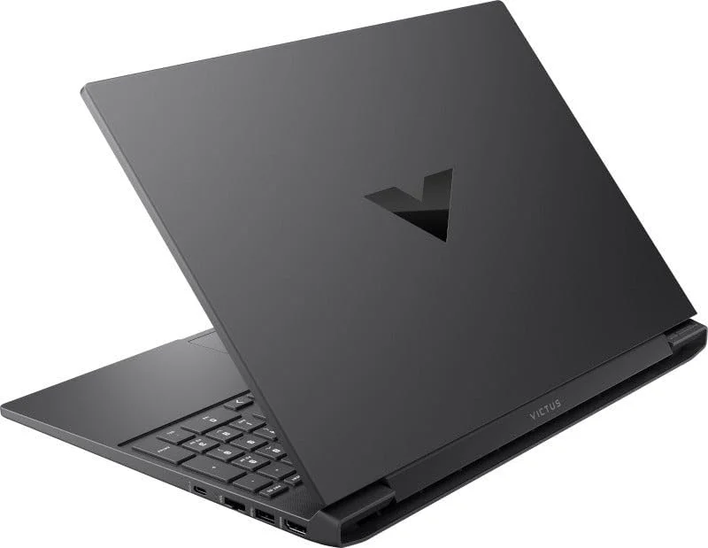 لپ تاپ گیمینگ Victus 15-fb3010ne، صفحه نمایش 15.6 اینچی FHD، پردازنده AMD Ryzen™ 7 7445H، رم 16 گیگابایتی DDR5، حافظه SSD 512 گیگابایتی، کارت گرافیک 6 گیگابایتی NVIDIA® GeForce RTX™ 3050، صفحه کلید انگلیسی/عربی، ویندوز 11 هوم، نقره ای میکا [C08QMEA]