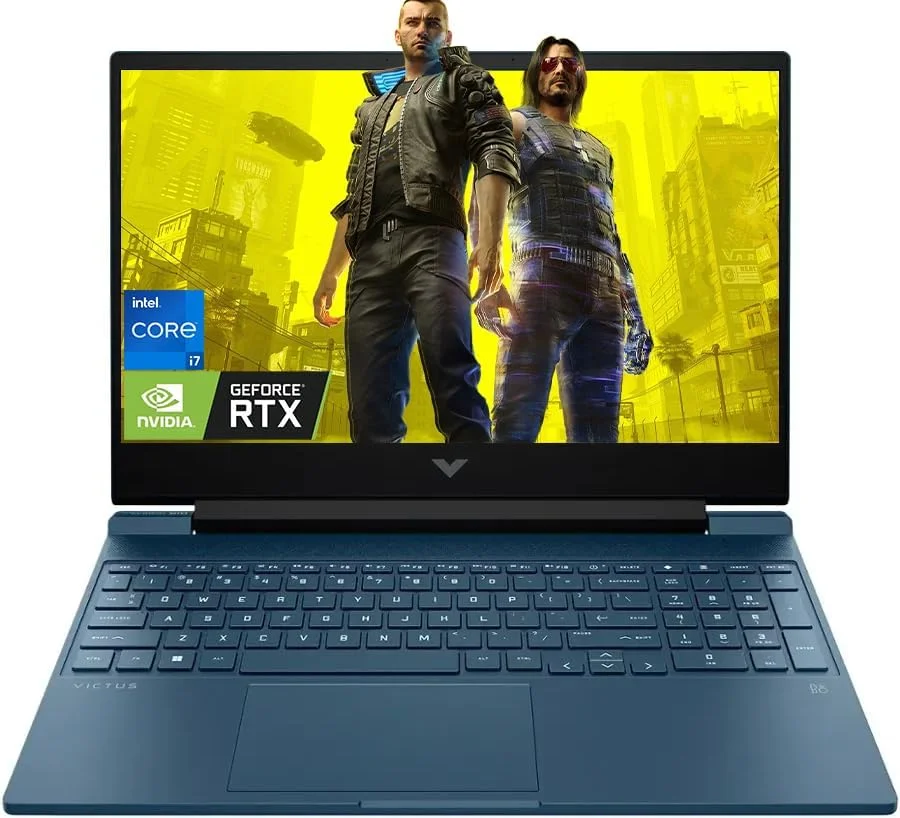 لپ تاپ گیمینگ HP Victus 15، صفحه نمایش 15.6 اینچی FHD 144 هرتز، پردازنده Intel Core i7-12650H (تا 4.7 گیگاهرتز)، کارت گرافیک NVIDIA GeForce RTX 4050، رم 64 گیگابایتی، SSD PCIe 2 ترابایتی، کیبورد با نور پس زمینه، Wi-Fi 6، HDMI، ویندوز 11 پرو، همراه با لوازم جانبی BWE
