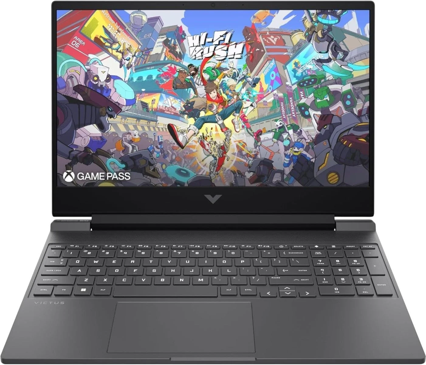 لپ تاپ گیمینگ Victus 15-fa2018ne، ویندوز 11 هوم، 15.6 اینچ، Intel® Core™ i7، رم 16 گیگابایت، SSD 512 گیگابایت، NVIDIA® GeForce RTX™ 3050، FHD، نقره ای میکا