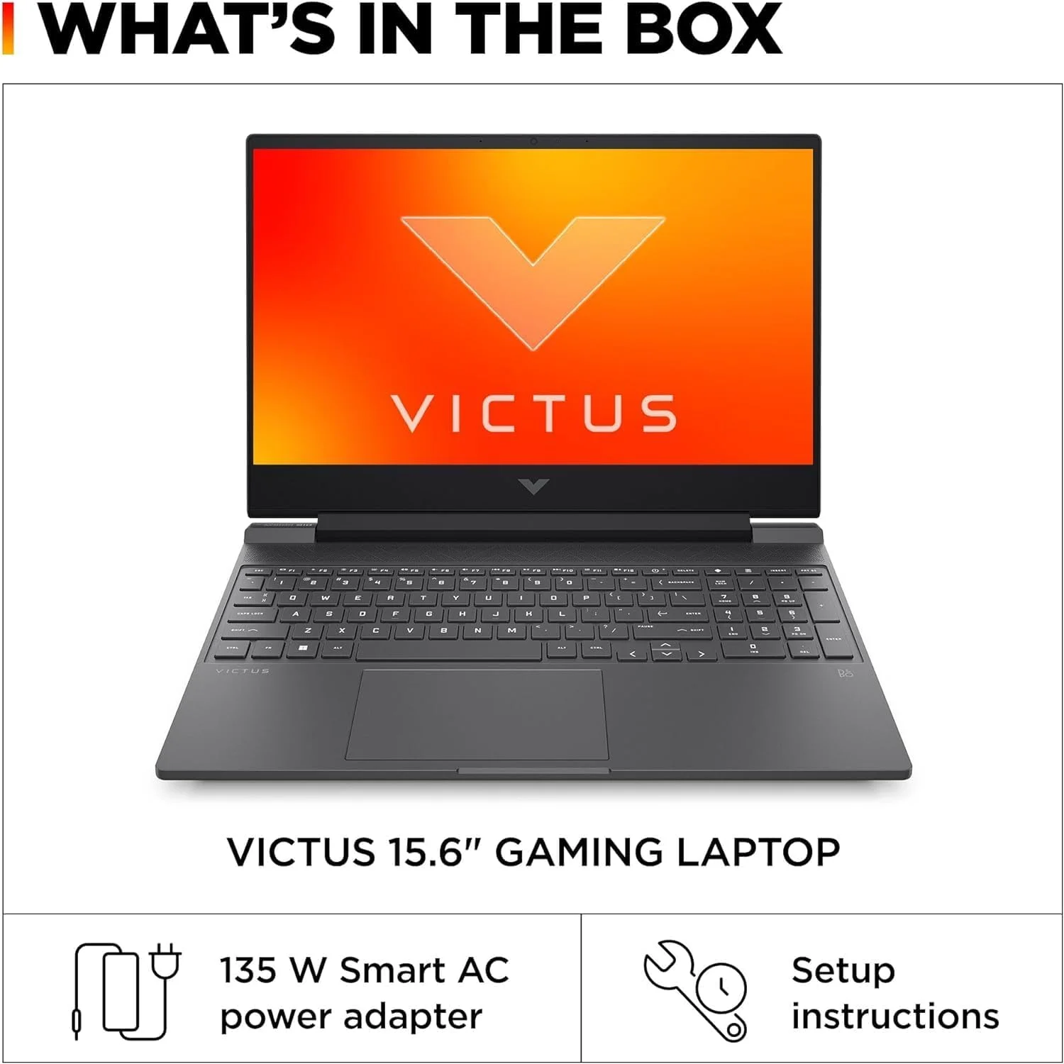 لپ تاپ گیمینگ HP Victus 15.6 اینچی Full HD 144Hz، پردازنده Intel Core i5-12450H، کارت گرافیک NVIDIA GeForce RTX 3050، رم 16 گیگابایتی، حافظه SSD PCIe 512 گیگابایتی، Wi-Fi 6، کیبورد با نور پس زمینه، ویندوز 11 پرو، آبی پرفورمنس لپ تاپ گیمینگ HP Victus 15.6 اینچی Full HD 144Hz، پردازنده Intel Core i5-12450H، کارت گرافیک NVIDIA GeForce RTX 3050، رم 16 گیگابایتی، حافظه SSD PCIe 512 گیگابایتی، Wi-Fi 6، کیبورد با نور پس زمینه، ویندوز 11 پرو، آبی پرفورمنس